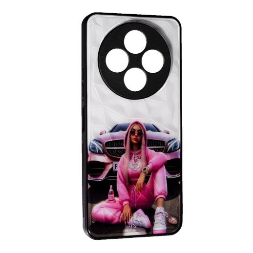 Накладка Prisma Ladies New для Xiaomi Redmi 14C/Poco C75 Pink Car