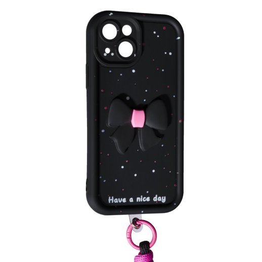 Накладка Lucky Bow Case для Apple iPhone 13 Black