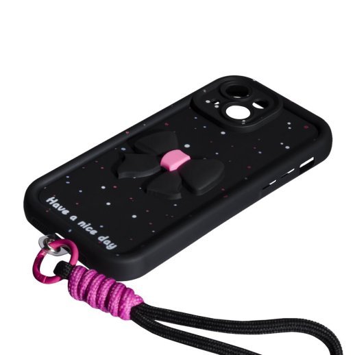 Накладка Lucky Bow Case для Apple iPhone 13 Black