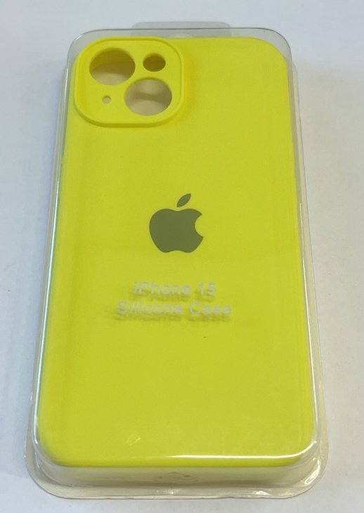 Чехол Silicone Case Copy Apple iPhone 15 Square
