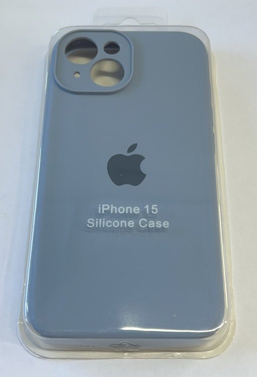 Чехол Silicone Case Copy Apple iPhone 15 Square