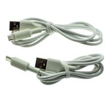 Кабель USB WUW X118 USB - micro 2,4A, 2 кабеля в упаковці !!!