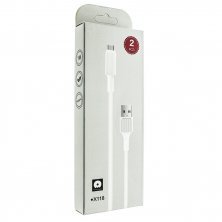 Кабель USB WUW X118 USB - micro 2,4A, 2 кабеля в упаковці !!!