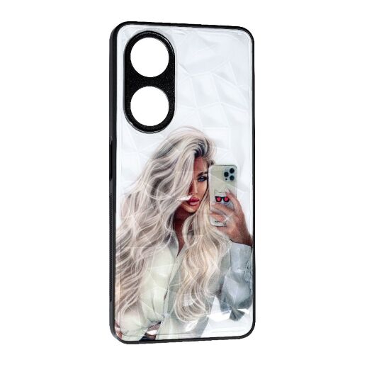 Накладка Prisma Ladies New для Oppo A98 (5G) Girl with Phone