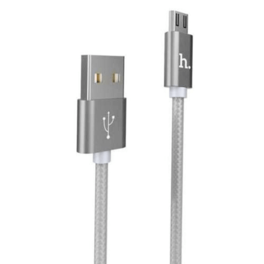 USB Cable Hoco X2 Knitted Micro Tarnish