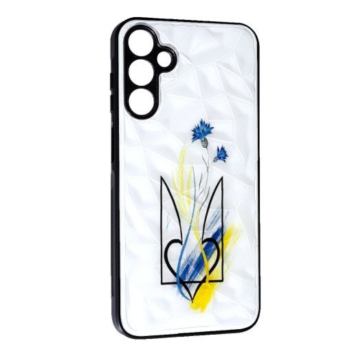 Накладка Prisma UA для Samsung A16 Ukraine with flowers