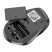 Мишка бездротова HOCO GM24 Mystic six-button dual-mode, ЧОРНИЙ