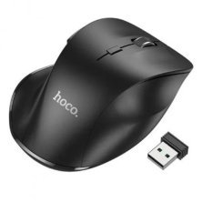 Мишка бездротова HOCO GM24 Mystic six-button dual-mode, ЧОРНИЙ