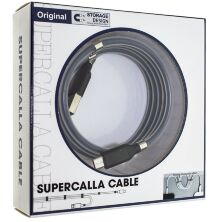 Кабель USB SUPERCALLA USB - micro USB 10 магнітів ЧОРНИЙ
