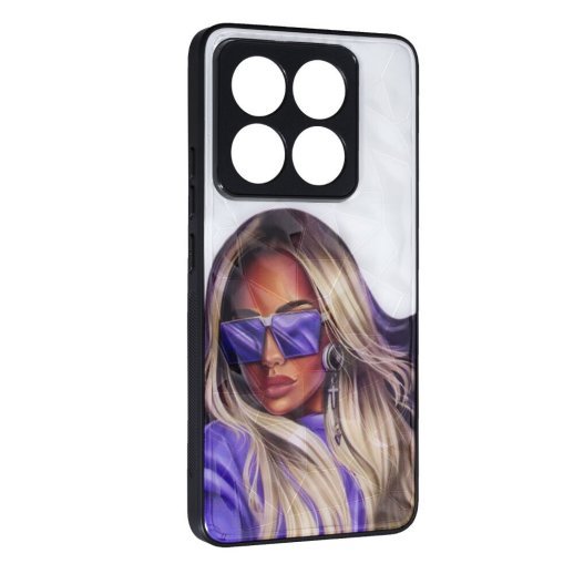 Накладка Prisma Ladies New для Xiaomi 14T Pro Purple glasses