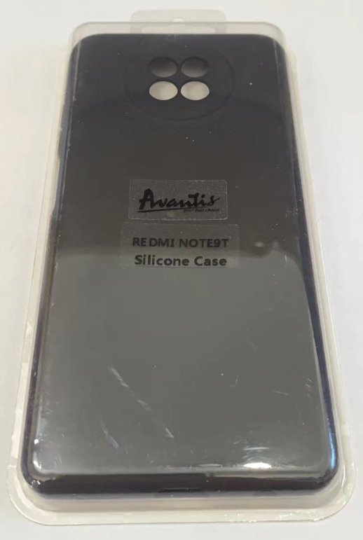 Avantis Full Silicone Case Xiaomi Redmi Note 9T Black