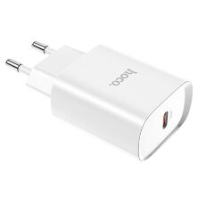 Мережевий зарядний пристрій HOCO N14 PD 20W TYPE-C бiлий