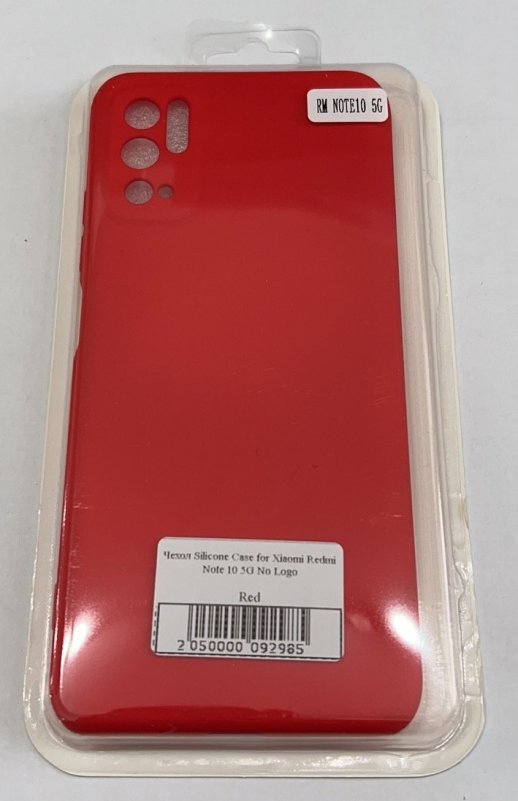 Чехол Silicone Case for Xiaomi Redmi Note 10 5G/Poco M3 Pro No Logo Black