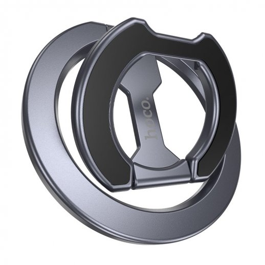 Магнитное кольцо-держатель GH9 Double-ring double-sided magnetic ring holder (чёрный)