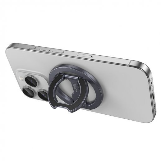 Магнитное кольцо-держатель GH9 Double-ring double-sided magnetic ring holder (чёрный)
