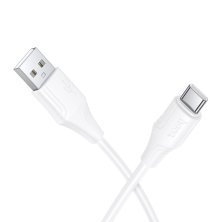 USB кабель HOCO X124 Silicone USB - Type-C, білий