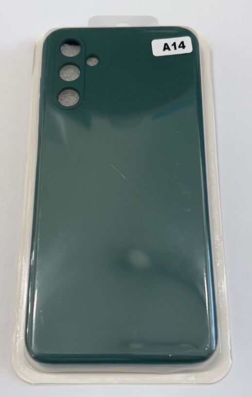 Чохол Silicone Case for Samsung A14 (A145F) No Logo Pine Green