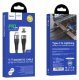 USB-C кабель HOCO U99 магнiтний Type-C - Lightning 20W 1.20M ЧОРНИЙ