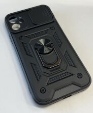 Armor Case With Curtain for Apple Iphone 11 6,1 Black