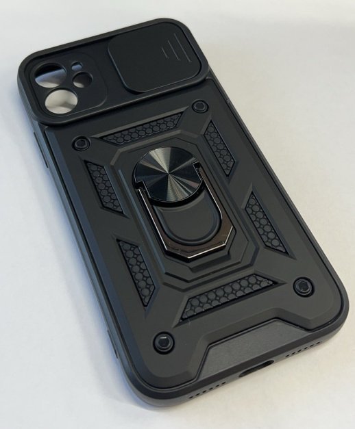 Armor Case With Curtain for Apple Iphone 11 6,1 Black