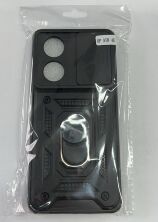 Armor Case With Curtain for Oppo A58 4G Чорний