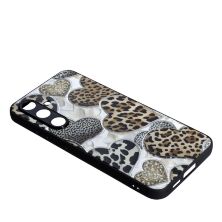 Накладка Fashion Mix для Samsung S24 FE Leopard Hearts