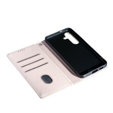 Книга Deluxe для Samsung S25 Plus Pink Sand