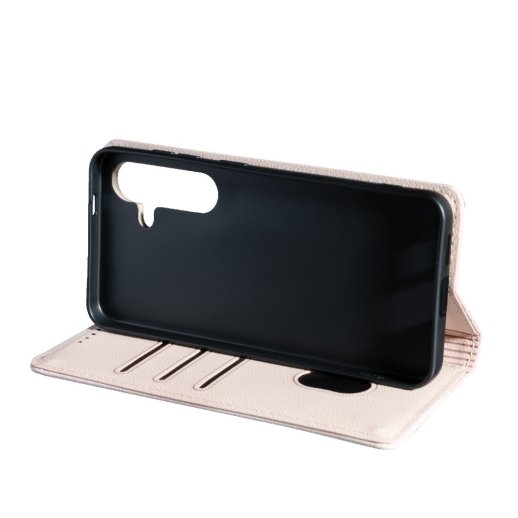 Книга Deluxe для Samsung S25 Plus Pink Sand