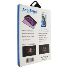 Захисне скло ANTI-BLUE II APPLE IPHONE 7 PLUS | 8 PLUS ЧОРНИЙ В УПАКОВЦІ