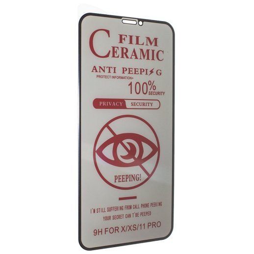 CERAMICS FILM PRIVACY APPLE IPHONE X | XS | 11 PRO ЧОРНИЙ