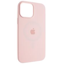 Задня накладка з Magsafe + ЗАСТАВКА Full Silicone Case APPLE iPhone 15 PLUS 6.7" 6-LIGHT-PINK