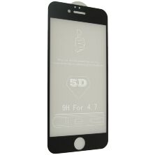 Захисне скло 5D ORIGINAL для APPLE IPHONE 6 | 6S ЧОРНИЙ