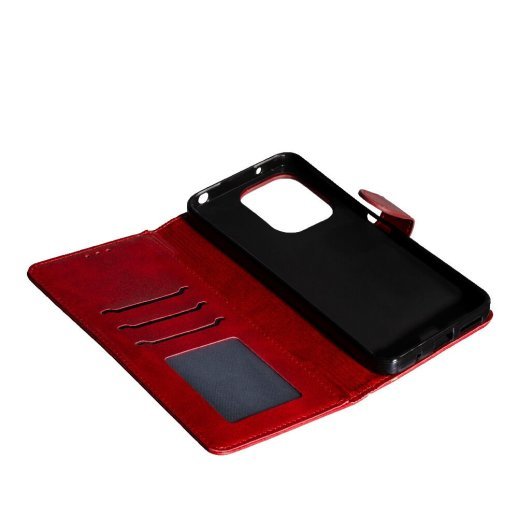 Flip Cover "Business" для Xiaomi Redmi 13/Poco M6 Red