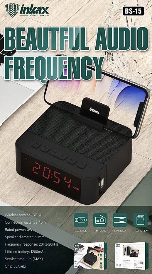 Колонка INKAX BLUETOOTH BS-15