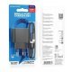 Мережевий зарядний пристрій BOROFONE BAS11A USB 10.5W + кабель USB - TYPE-C, чорний
