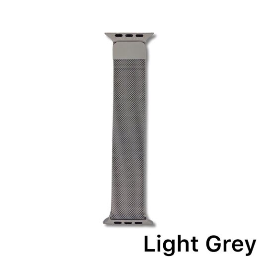 Ремінець для Apple Watch Milanese Loop 42/44mm Light Grey