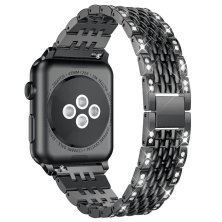 Ремінець металевий 7-LINE Metal СТРАЗ APPLE WATCH 38/40/41 MM №3