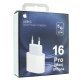 Мережевий зарядний пристрій TYPE-C PD 35W MHJE3ZM/A 16 PRO MAX 5G MODEL A2347 В ЧОРНІЙ УПАКУВЦІ
