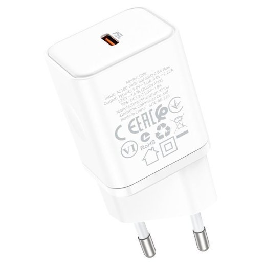 Мережевий зарядний пристрій BOROFONE BN6 Field PD20W USB-C
