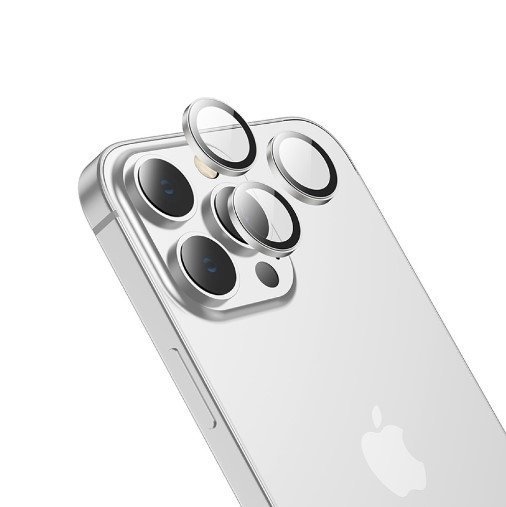 Скло для камери HOCO V13 APPLE iPhone 15 PRO MAX | iPhone 15 PRO сiрий