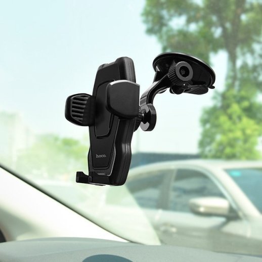 Автомобільний тримач HOCO CA31 Cool Run, чорний