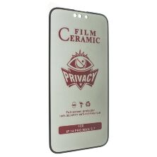 CERAMICS FILM PRIVACY APPLE iPhone 14 PRO MAX | 15 PLUS | 16 PLUS ЧОРНИЙ