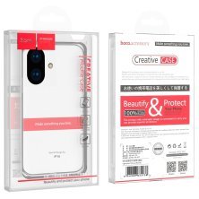 Силіконова накладка HOCO LIGHT SERIES для APPLE iPhone 17 PRO MAX, прозорий