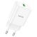 Мережевий зарядний пристрій HOCO N26 QC 3.0 3A USB БIЛИЙ