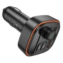 FM Модулятор BOROFONE BC59 з підтримкою швидкого заряджання QC3.0  Bluetooth / гучномовець