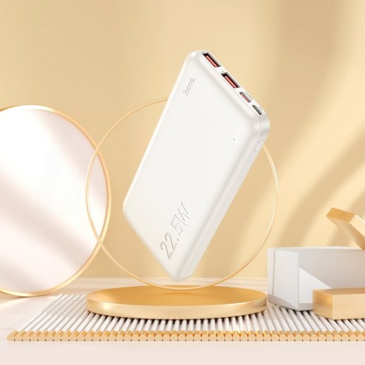 Power Bank HOCO J101 Astute 22.5W 10000 mAh, білий