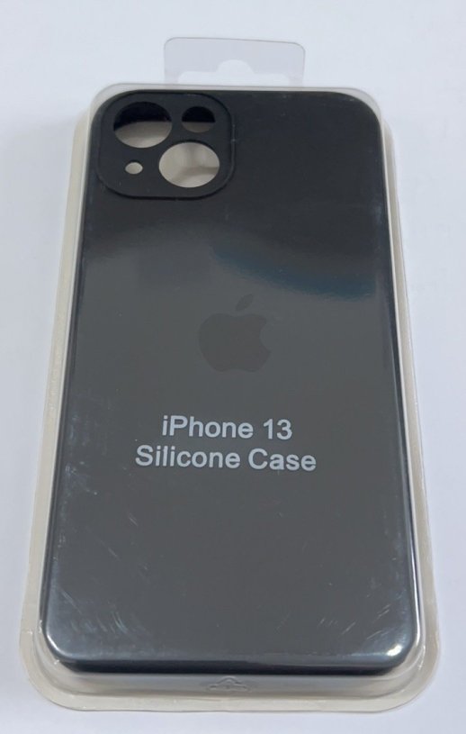 Чохол Silicone Case Copy Apple iPhone 13 Square Dark Grey