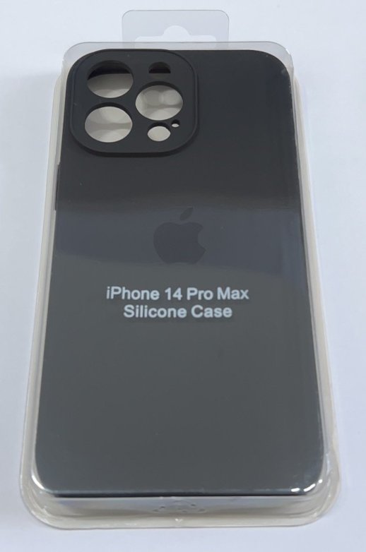 Чохол Silicone Case Copy Apple iPhone 14 Pro Max Square Dark Grey