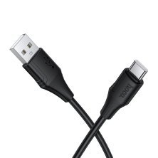 USB кабель HOCO X124 Silicone USB - Type-C, чорний
