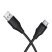 USB кабель HOCO X124 Silicone USB - Type-C, чорний